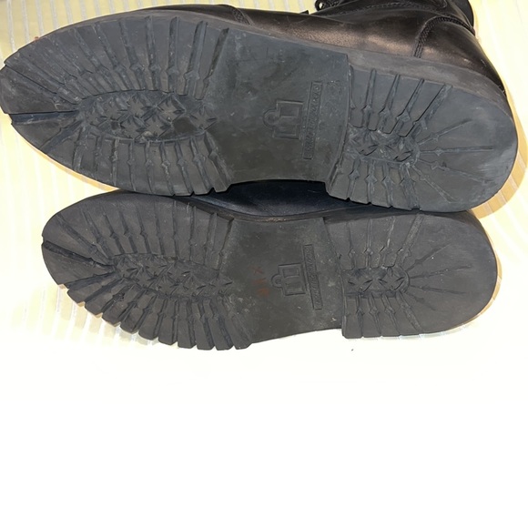 Icon Black Motorcycle Bike Boots Size 14 - Picture 11 of 11